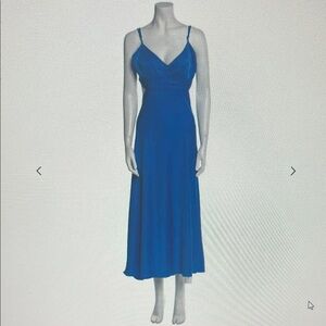 A.L.C. Vibrant Blue Midi Dress